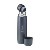 Vue 2 de Frosted Bottle RCS Recycled Steel 500 ml bouteille