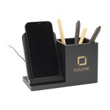 Vue 3 de Bamboo Boss 15W support de charge/porte-stylo