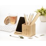 Vue 11 de Bamboo Boss 15W support de charge/porte-stylo