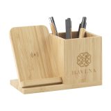 Vue 1 de Bamboo Boss 15W support de charge/porte-stylo