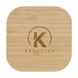 Vue 3 de Bamboo Wireless Charger 15W chargeur sans fil