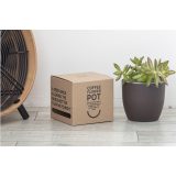 Vue 3 de Coffee Flowerpot pot de fleurs