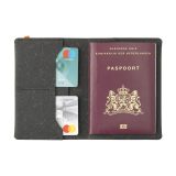 Vue 2 de Recycled Leather Passport Holder étui à passeport