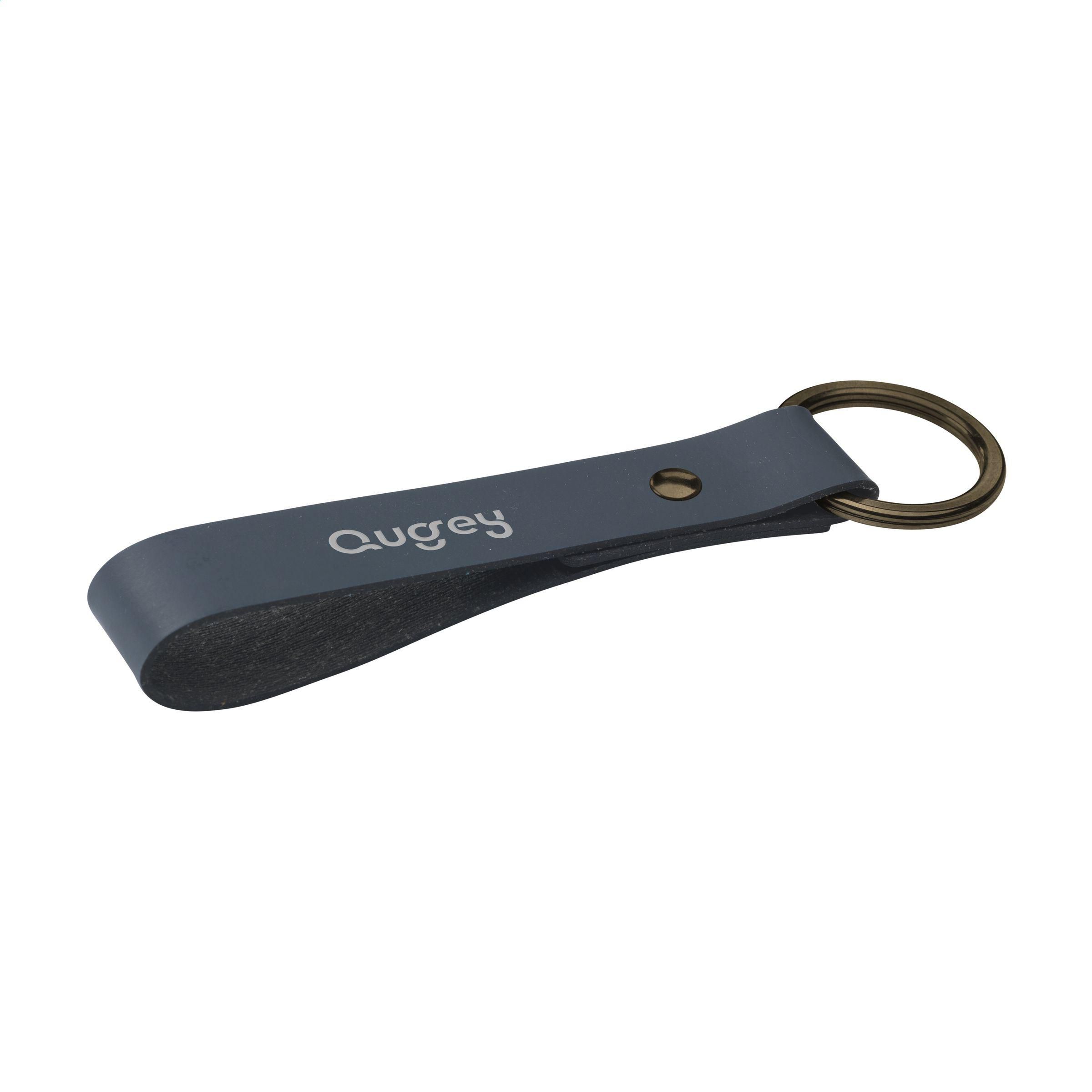 Recycled Leather Keyring porte-clés