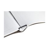 Vue 4 de Recycled Leather Refillable Notebook A5 carnet de notes