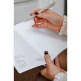 Vue 7 de Recycled Leather Refillable Notebook A5 carnet de notes