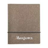 Vue 1 de Recycled Leather Refillable Notebook A5 carnet de notes