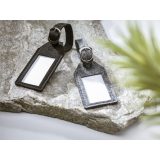 Vue 4 de RPET Felt GRS Luggage Tag étiquette de bagage