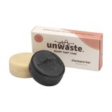 Vue 1 de Unwaste Duopack Scrub & Shampoo bar Koffieolie