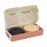 Vue 3 de Unwaste Duopack Scrub & Shampoo bar Koffieolie