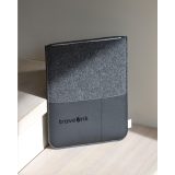 Vue 6 de Recyc Felt&Apple Imitation Leather LaptopSleeve 16p