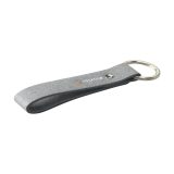 Vue 1 de Recycled Denim Textile Keyring porte-clés