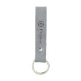 Vue 4 de Recycled Denim Textile Keyring porte-clés