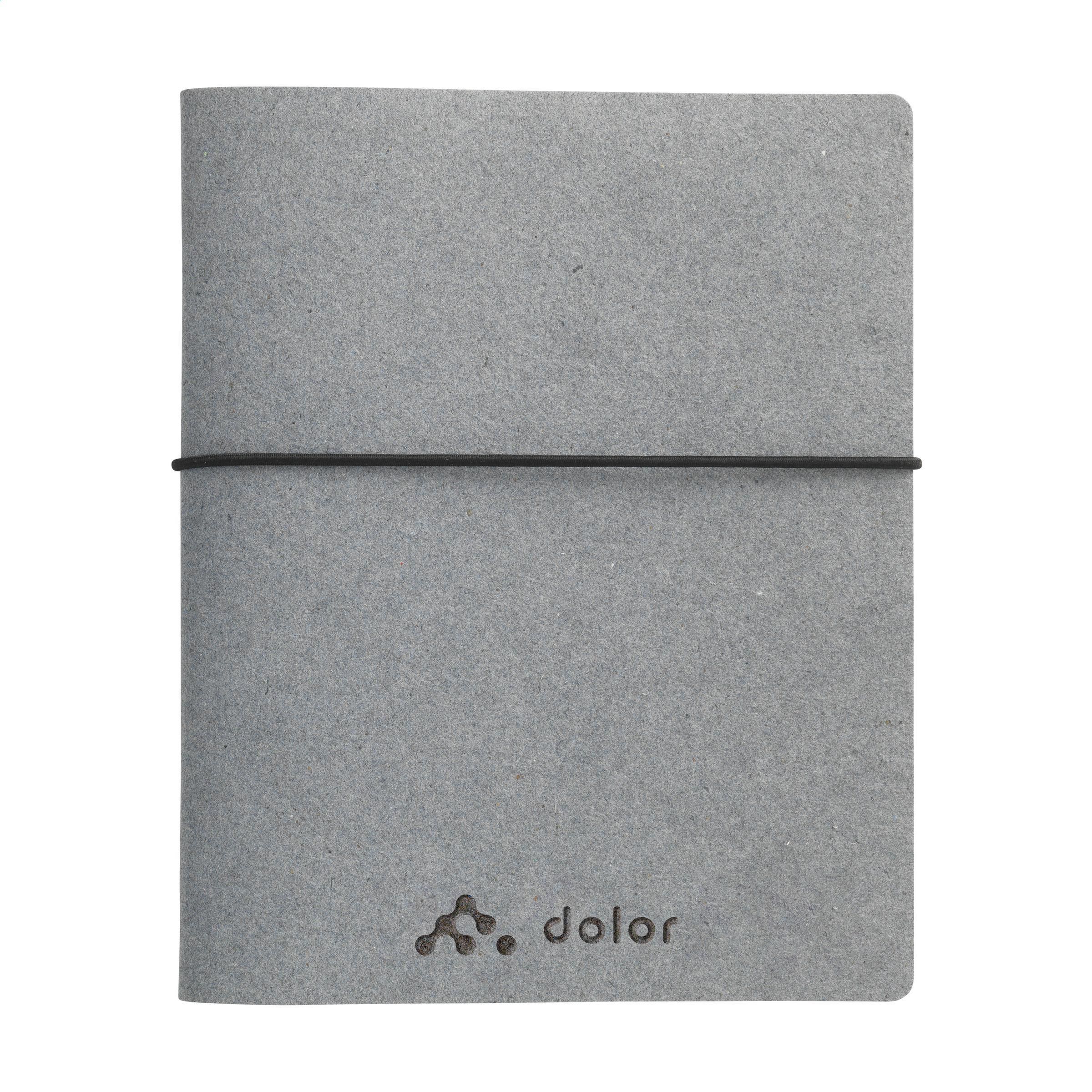 Recycled Textile Refillable Notebook A5 carnet de notes