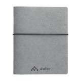 Vue 1 de Recycled Textile Refillable Notebook A5 carnet de notes