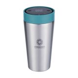 Vue 2 de Circular&Co Recycled Stainless Steel Coffee Cup 340 ml