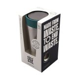 Vue 4 de Circular&Co Recycled Stainless Steel Coffee Cup 340 ml