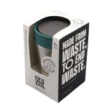 Vue 4 de Circular&Co Recycled Stainless Steel Coffee Cup 227 ml