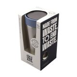 Vue 4 de Circular&Co Recycled Stainless Steel Coffee Cup 340 ml