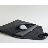 Vue 3 de Recycled Felt Laptop Sleeve 14"