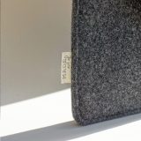 Vue 5 de Recycled Felt Laptop Sleeve 14"