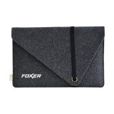 Vue 1 de Recycled Felt Laptop Sleeve 14"
