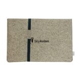 Vue 2 de Recycled Felt Laptop Sleeve 15/16p
