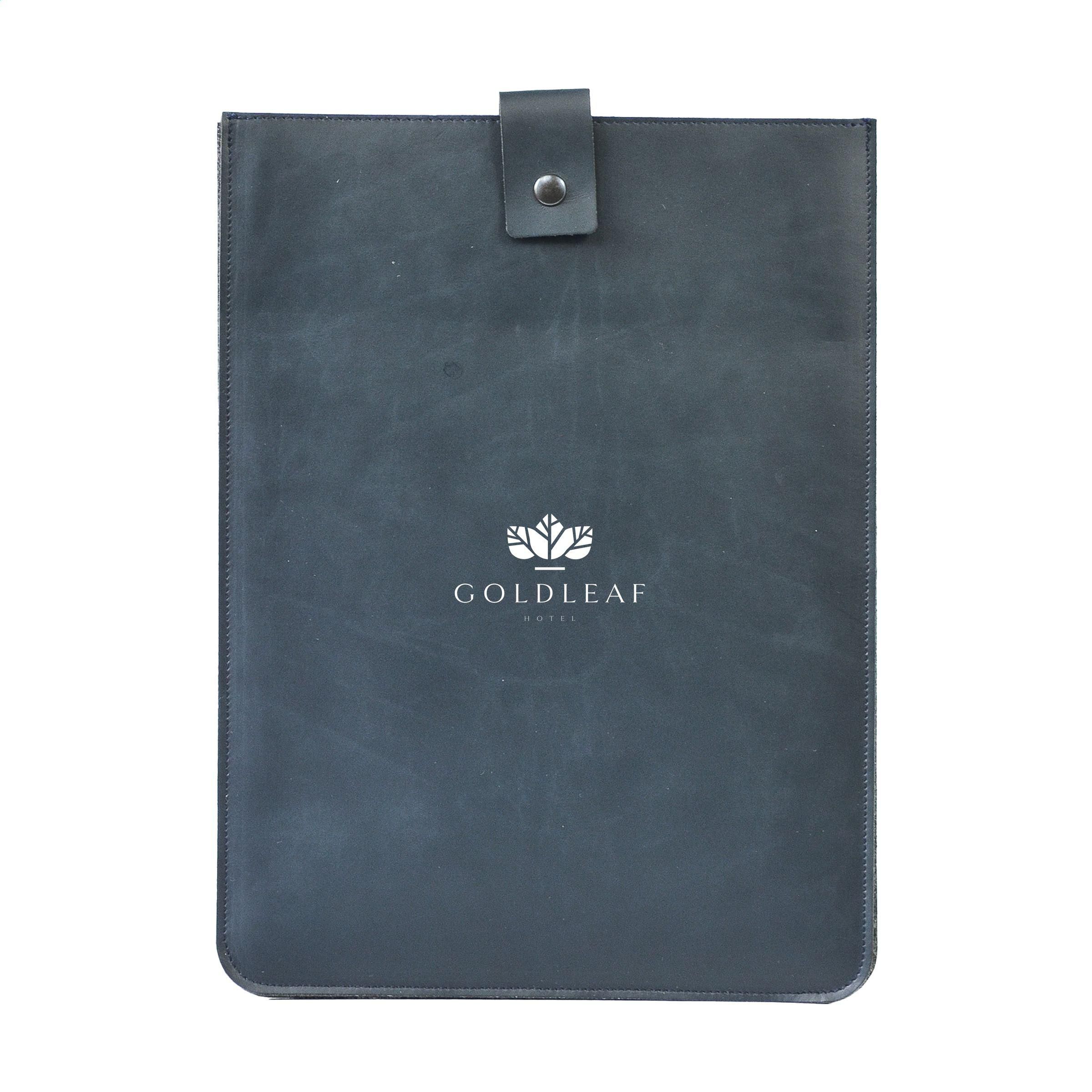 Recycled Leather Laptop Sleeve 14"