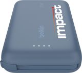 Vue 3 de Belkin BoostCharge Power Bank 10K Câble intégré