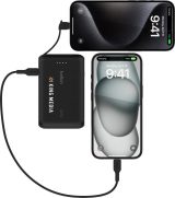 Vue 6 de Belkin BoostCharge Power Bank 10K Câble intégré