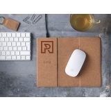 Vue 9 de Cork Wireless Charging Mousepad tapis de souris