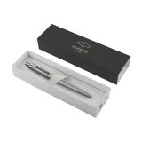 Vue 1 de Parker Jotter XL Grey Monochrome Stylo à bille - bleu