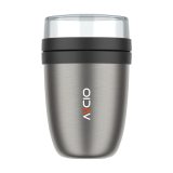 Vue 2 de Mepal Lunchpot Isotherme Inox Ellipse 500 ml