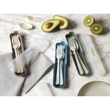 Vue 5 de Circulware Outdoor 6-piece Ensemble de couverts