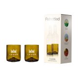 Vue 2 de Rebottled® Short Tumbler 2-pack verres