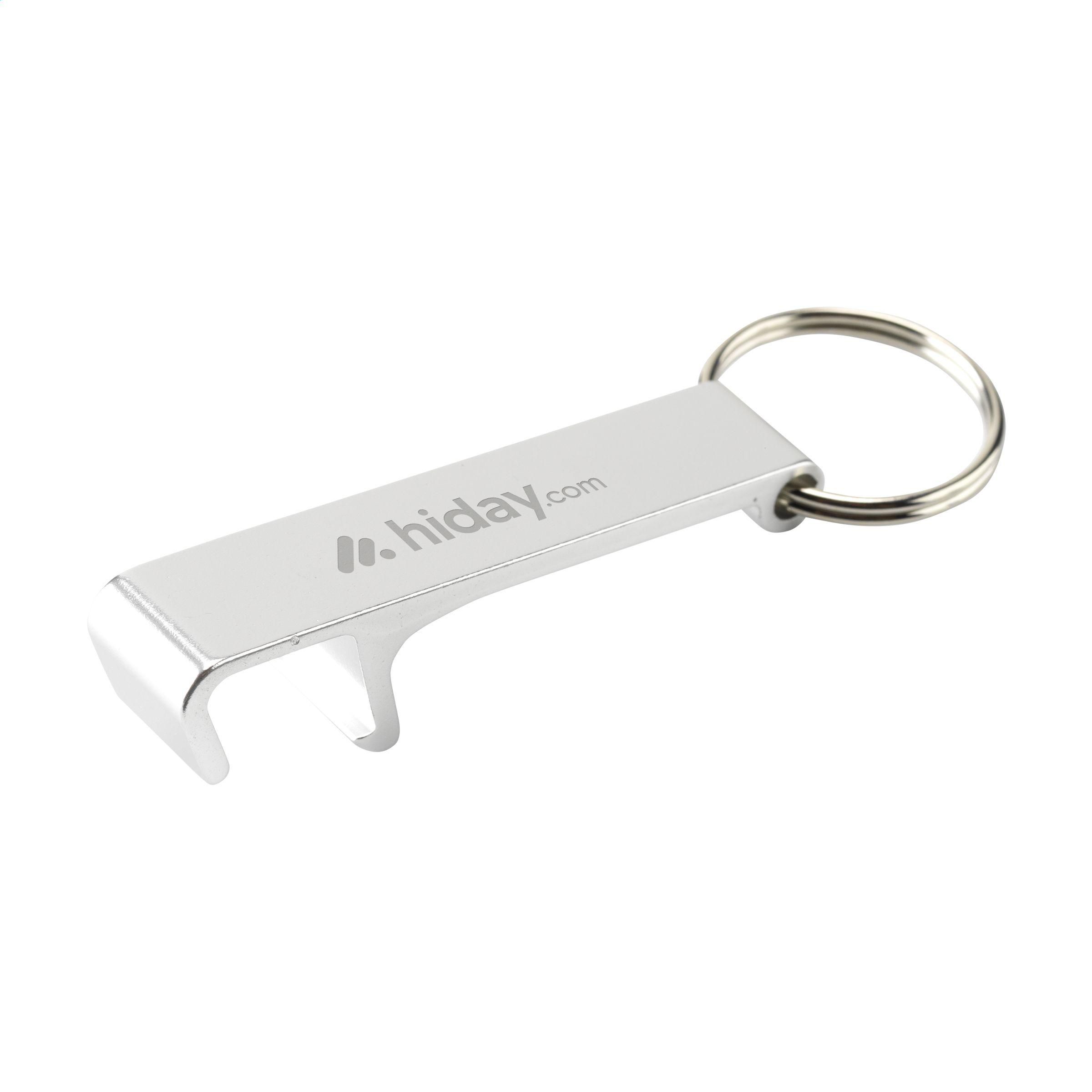 Alu Opener Phone Stand GRS Recycled porte-clés