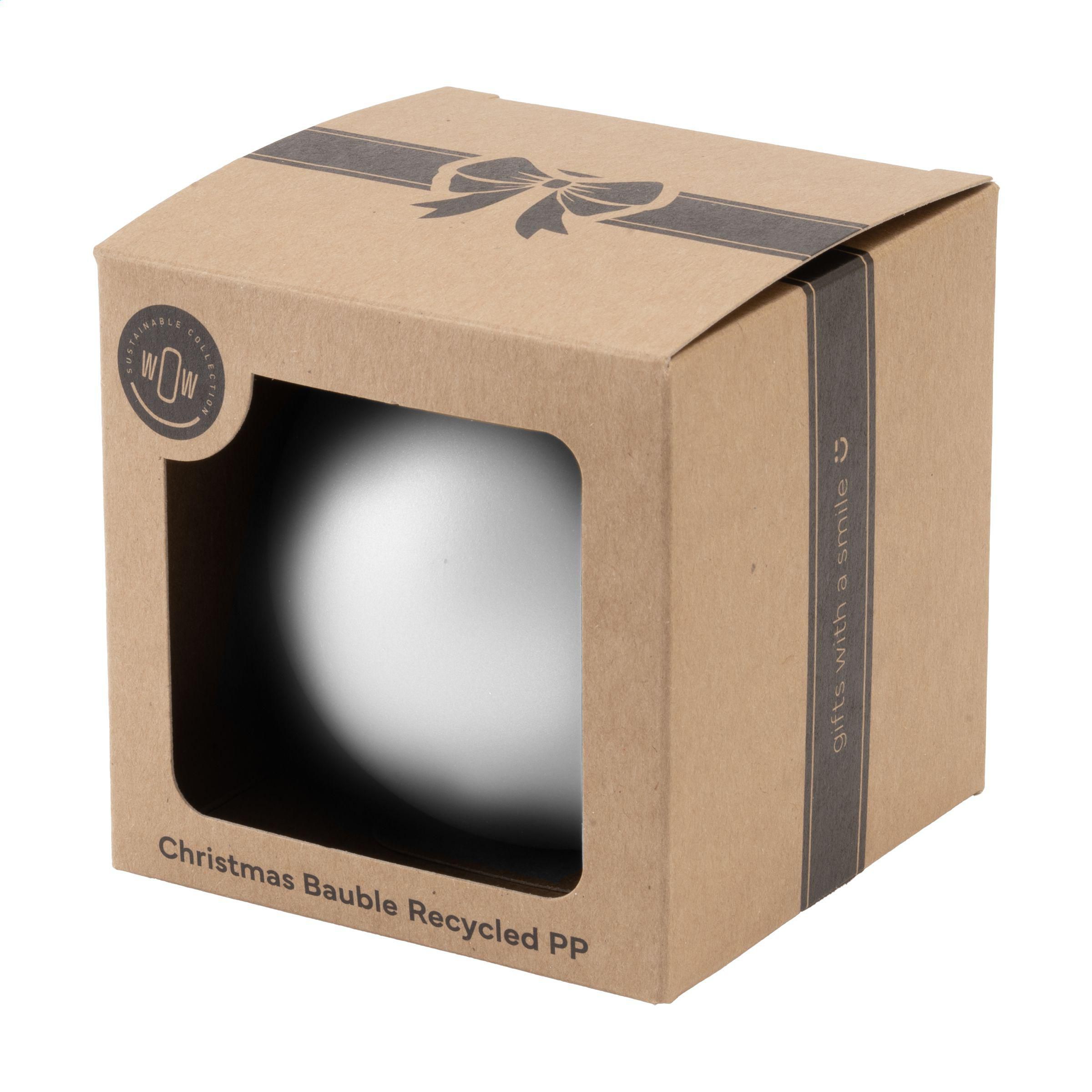 Boule de Noël Ø 7cm Recycled PP Box - Made in Europe