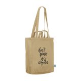 Vue 2 de Organic Cotton Canvas Tote Bag Colour (280 g/m²) sac