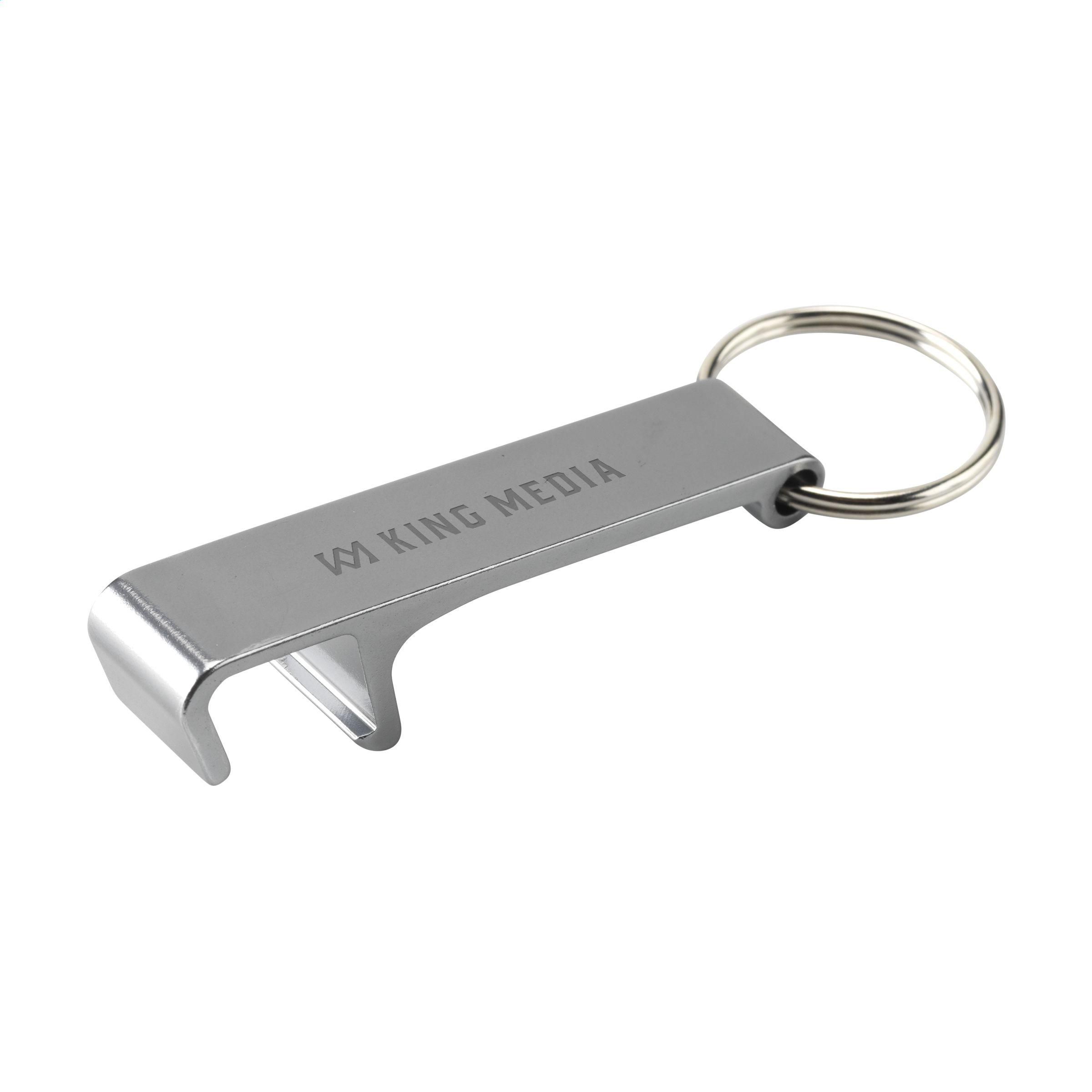 Alu Opener Phone Stand GRS Recycled porte-clés