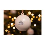 Vue 15 de Boule de Noël Ø 7cm Recycled PP Box - Made in Europe