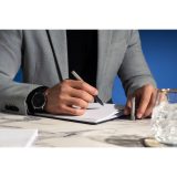 Vue 4 de Waterman Allure Chrom CT Stylo Roller - encre noire