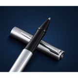 Vue 5 de Waterman Allure Chrom CT Stylo Roller - encre noire