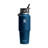 Vue 1 de Hydro Flask Wide Mouth Travel Bottle with Flex Straw Cap 946 ml bouteille d'eau