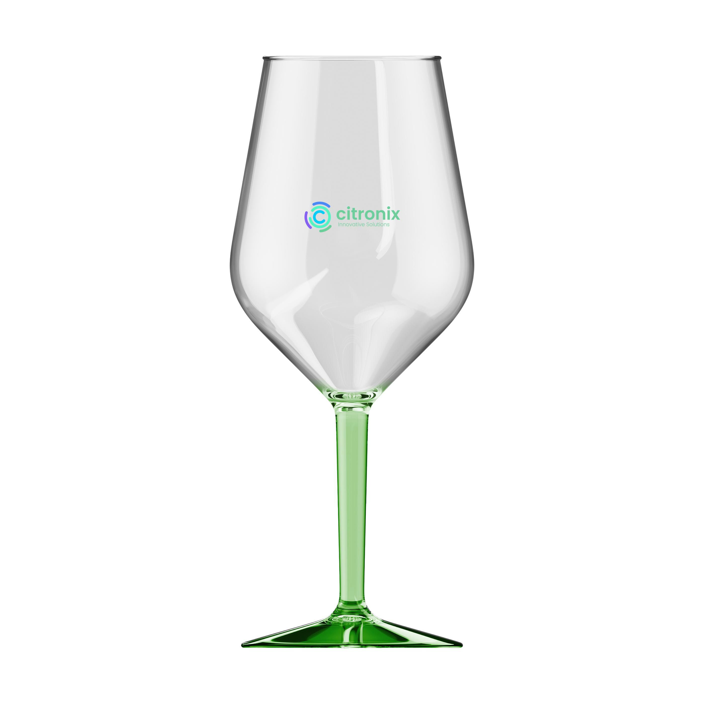 HappyGlass Lady Abigail Trans Verre à Vin Tritan 470 ml