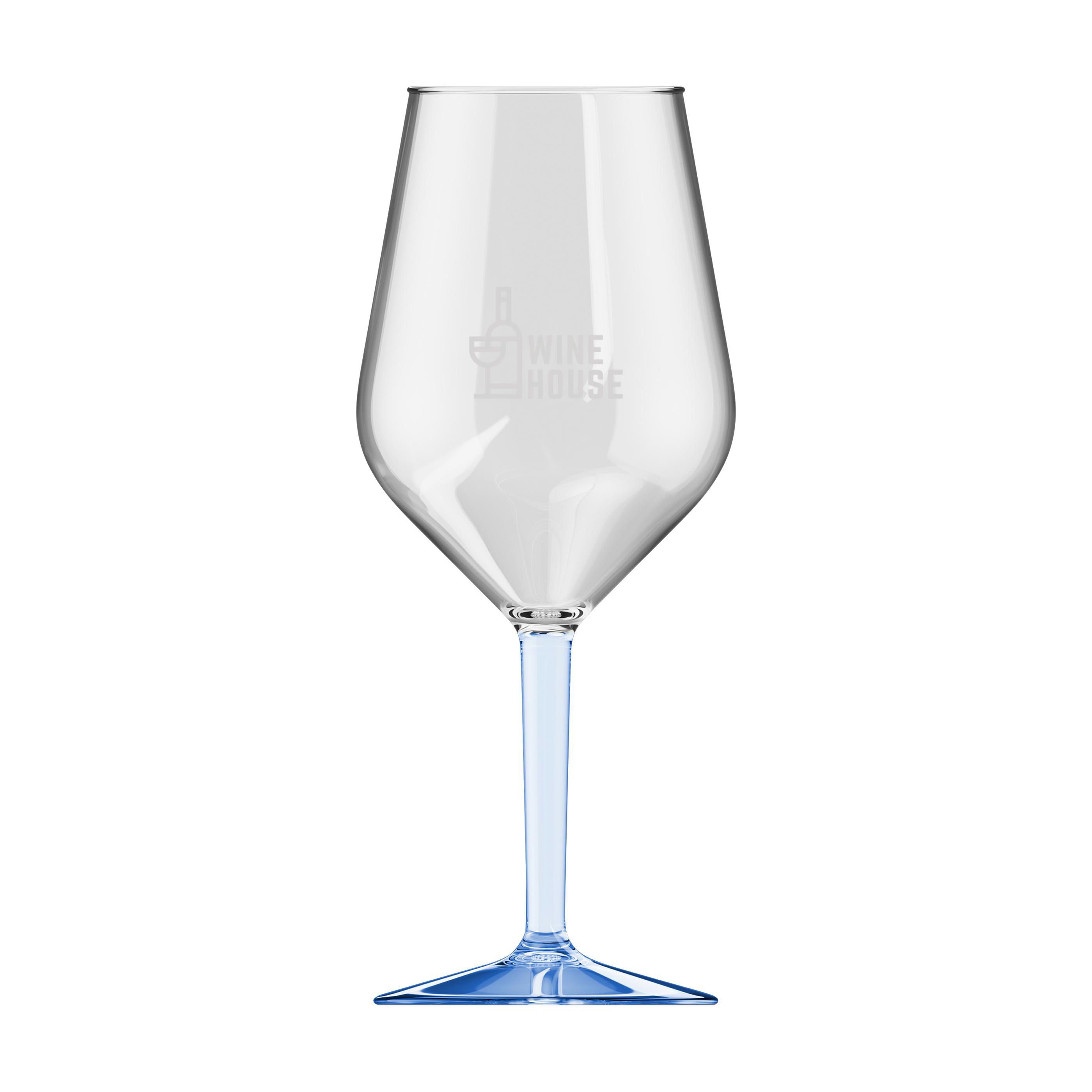 HappyGlass Lady Abigail Trans Verre à Vin Tritan 470 ml