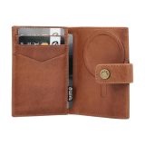 Vue 3 de Valenta Card Wallet Leather MagSafe Luxe