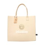 Vue 2 de BigShopper Argus GRS RPET Felt sac de courses