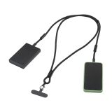 Vue 7 de Lanyard 2-in-1 GRS RPET Load & Sync USB Cable