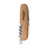 Vue 4 de Victorinox Huntsman Wood couteau de poche en boîte cadeau