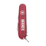 Vue 3 de Victorinox Spartan cani en boîte cadeau